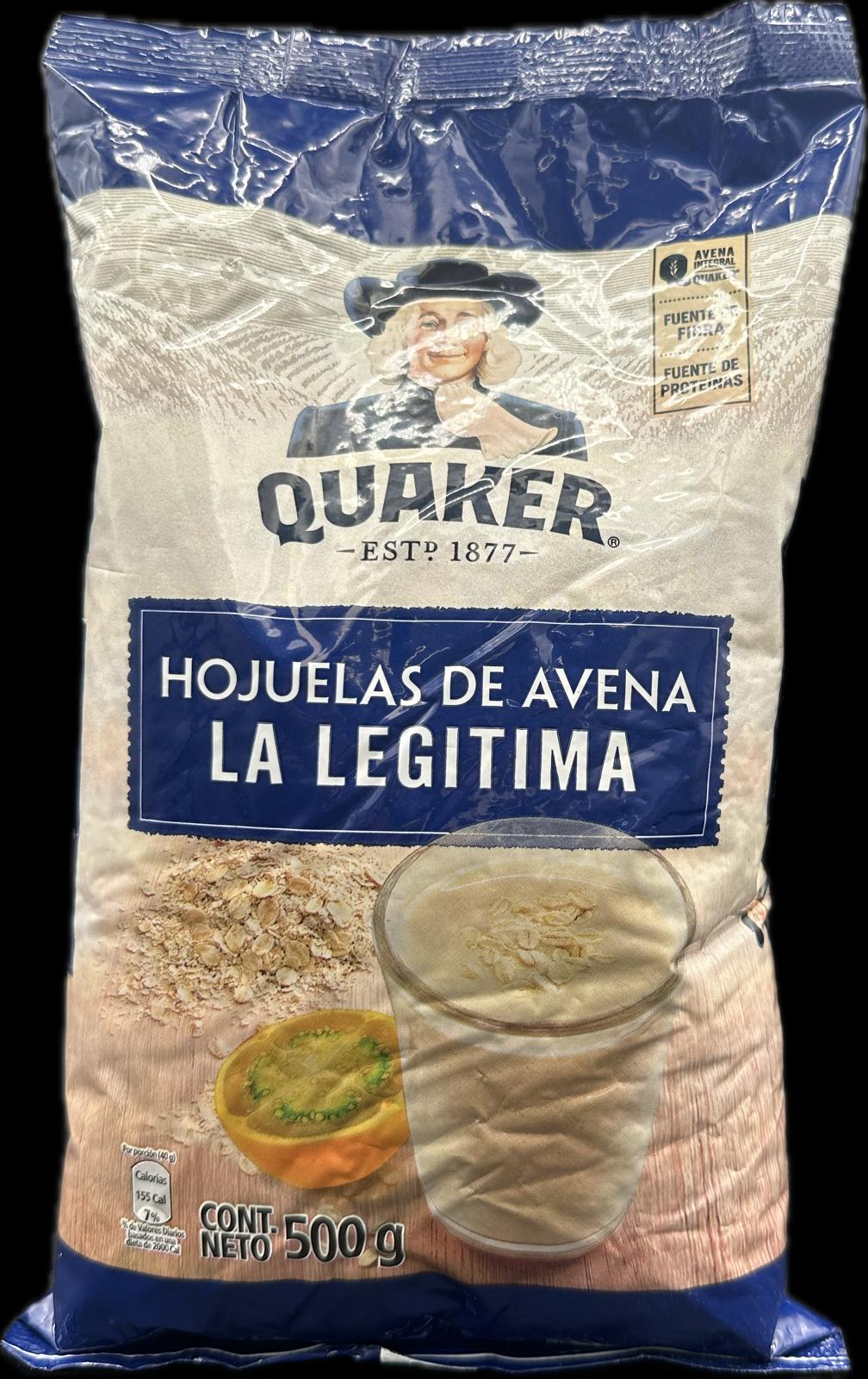 QUAKER LA LEGITIMA 500g