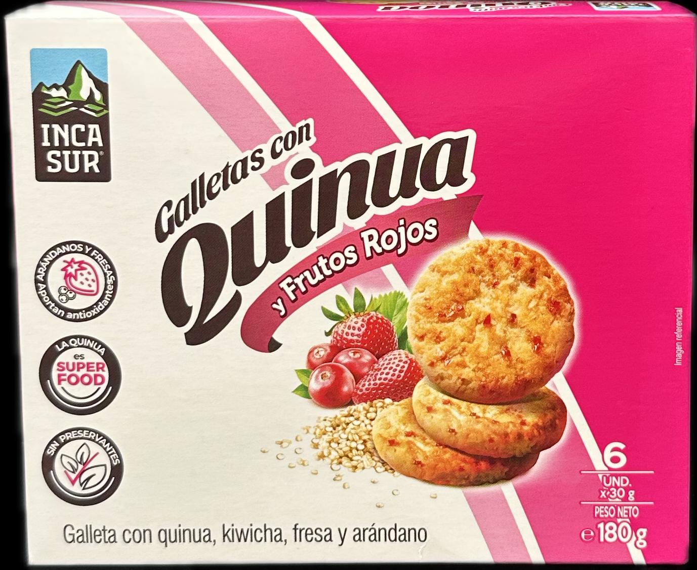 QUINUA Y FRUTOS ROJOS 6PK