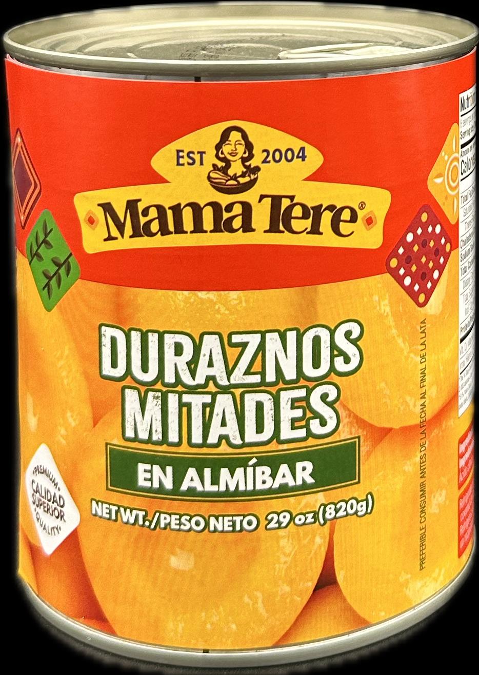 MAMA TERE DURAZNOS MITADES 29oz