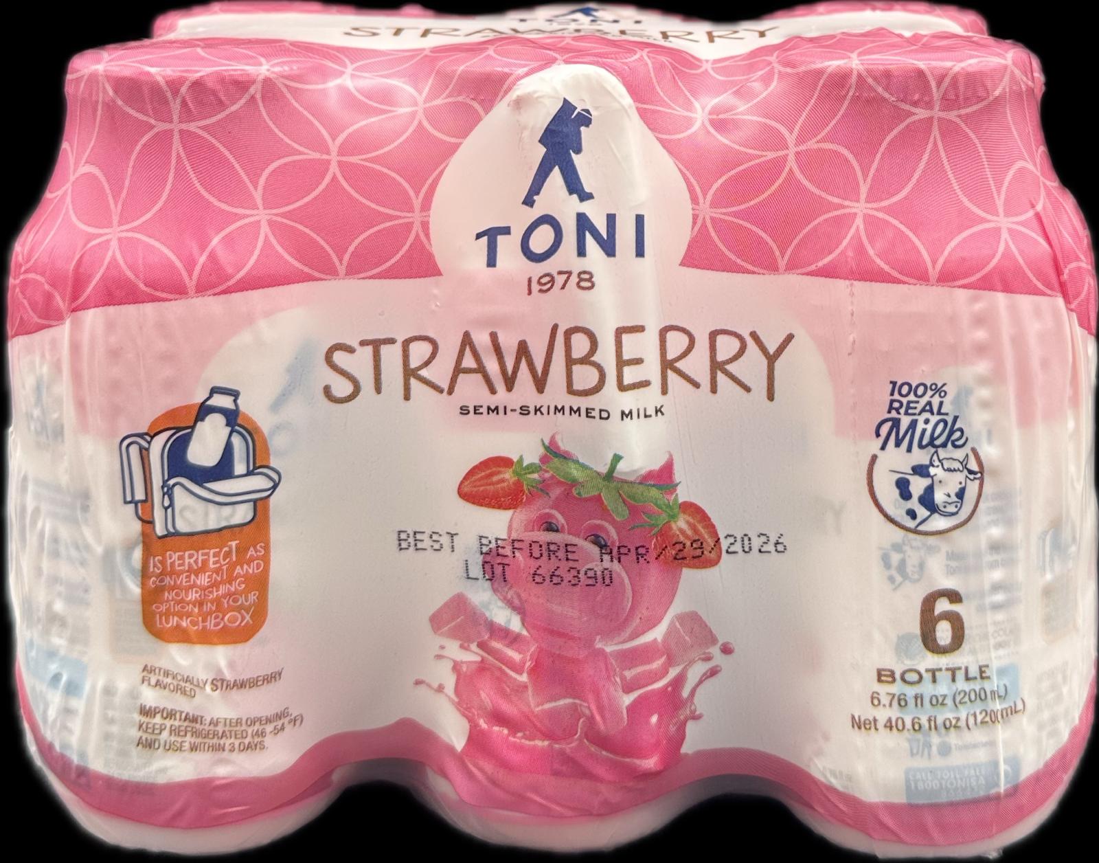 TONI STRAWBERRY 6PK