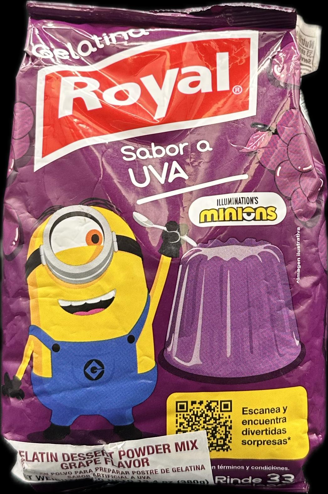 GELATINA ROYAL UVA 13.4oz