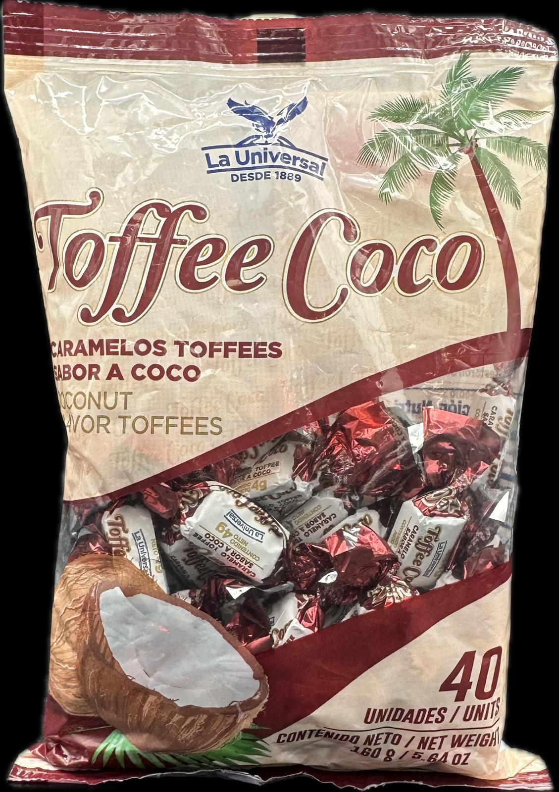 LA UNIVERSAL TOFFEE COCO 160g