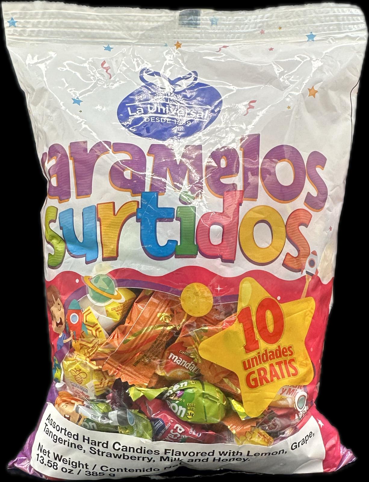 LA UNIVERSAL CARAMELOS SURTIDOS 385g