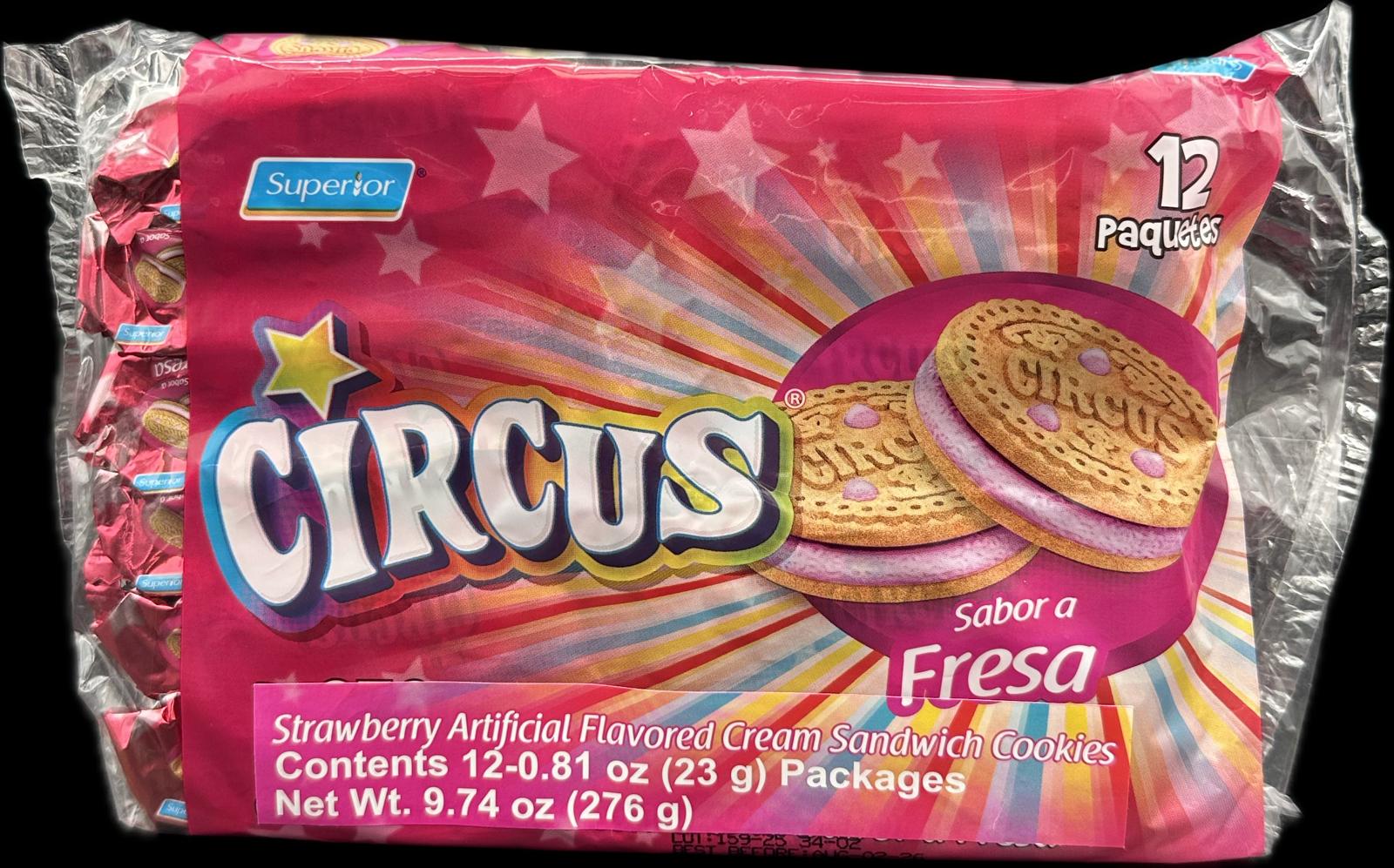 CIRCUS FRESA 12PK