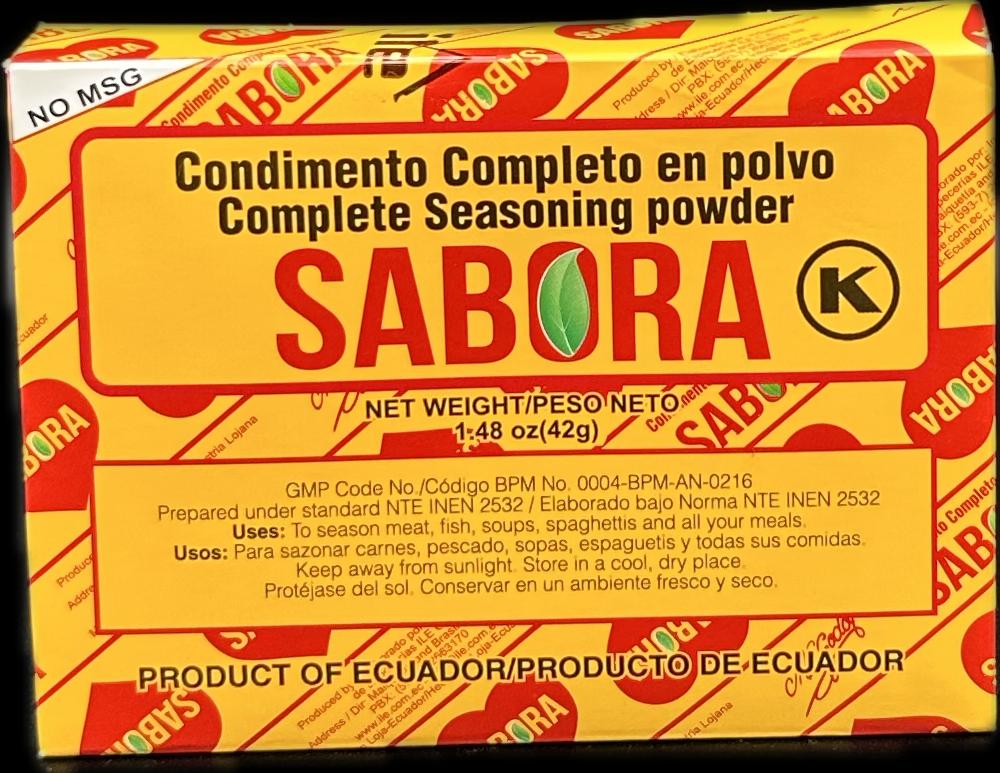 CONDIMENTO SABORA 1.48oz