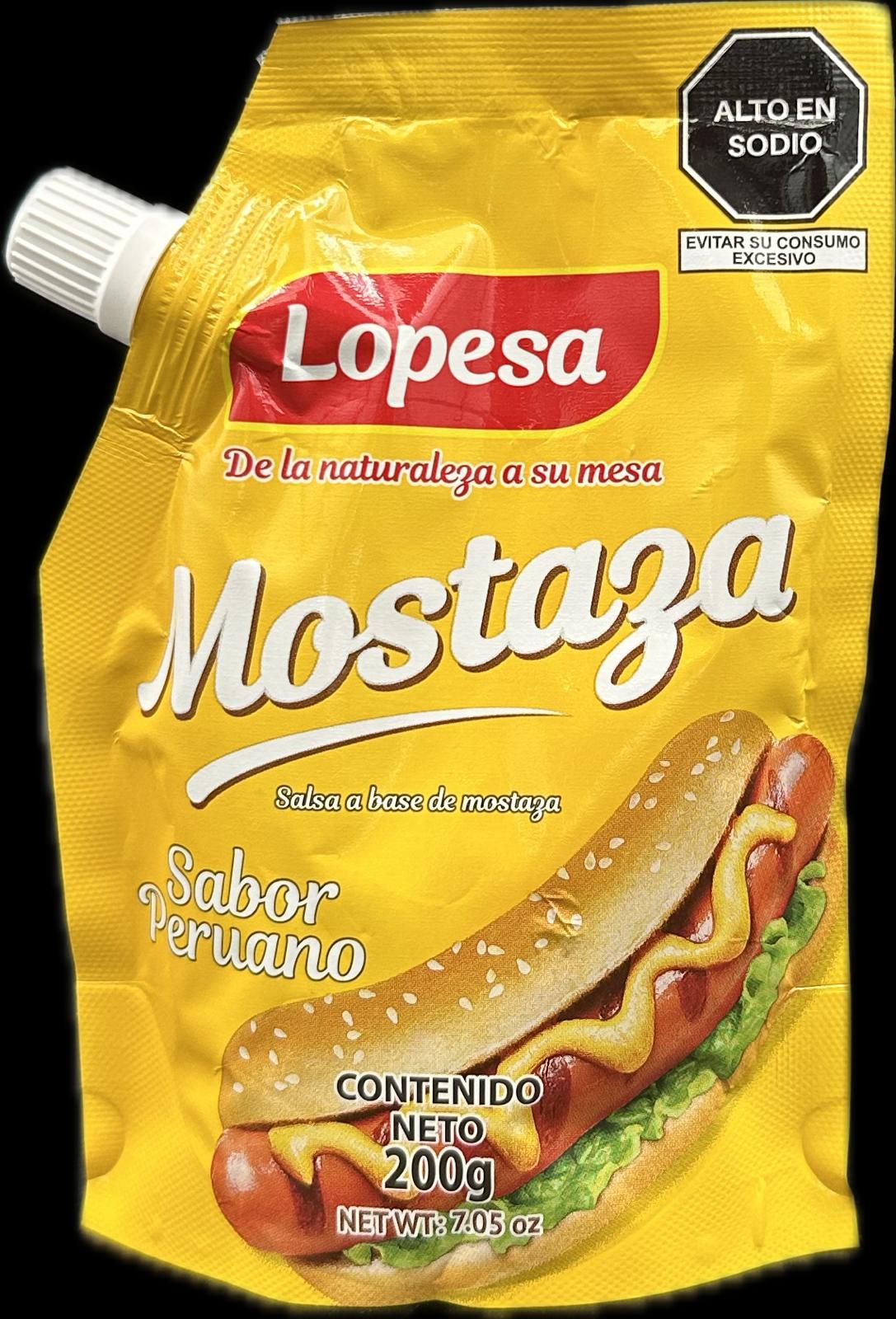 LOPESA MOSTAZA 200g
