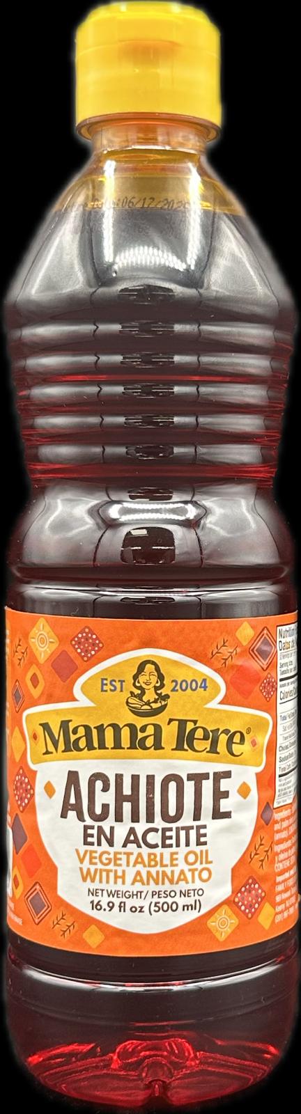 MAMA TERE ACHIOTE EN ACEITE 16.9oz