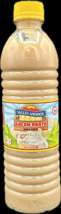 VALLES ANDINOS AJO EN PASTA 16.58oz