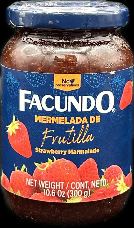 FACUNDO STRAWBERRY MARMALADE 10.6oz