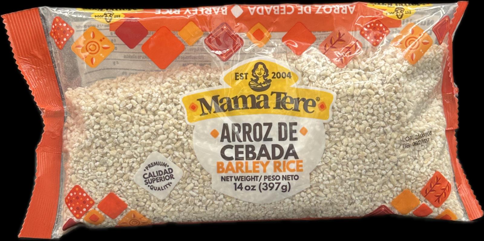 MAMA TERE ARROZ DE CEBADA 14oz