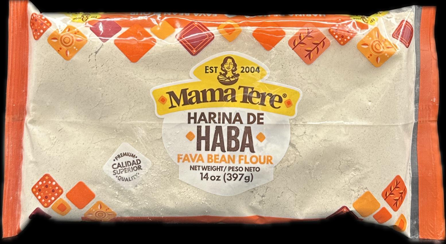 MAMA TERE HARINA DE HABA 14oz