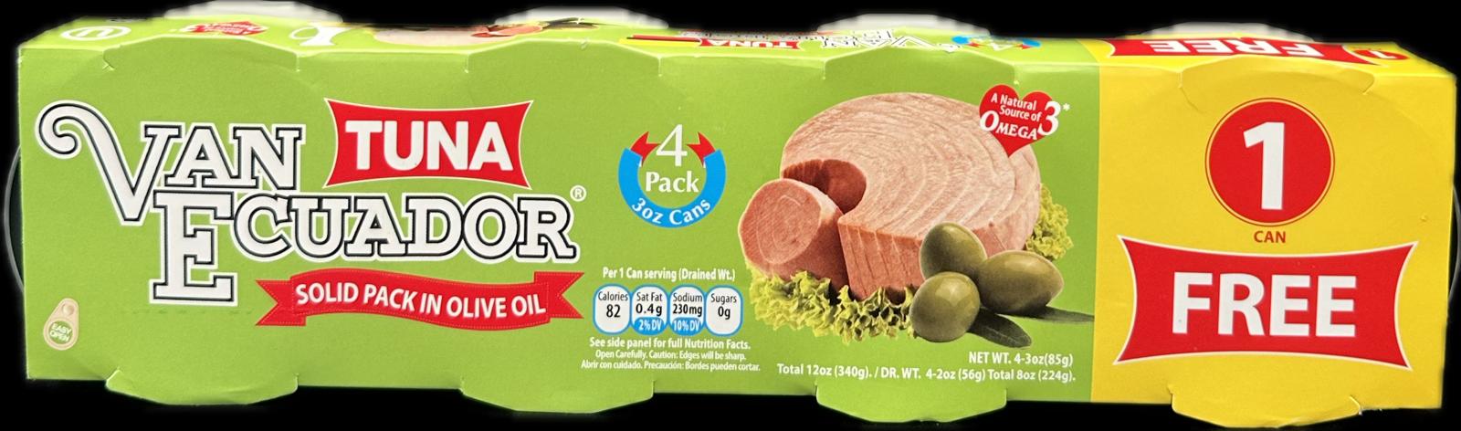 VAN ECUADOR TUNA 4PK