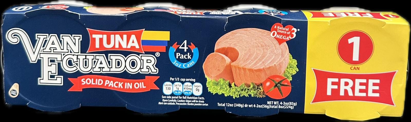VAN ECUADOR TUNA 4PK
