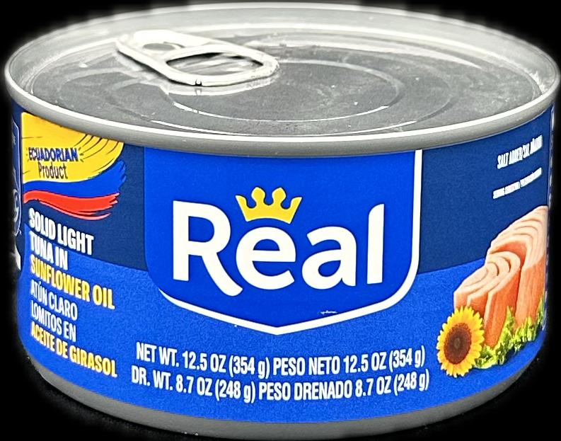REAL SOLID LIGHT TUNA 12.5oz
