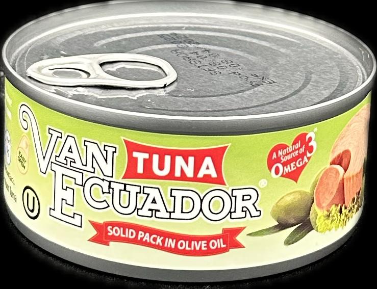 VAN ECUADOR TUNA IN OLIVE OIL 5.3oz