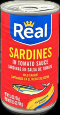 REAL SARDINES IN TOMATO SAUCE 5.5oz