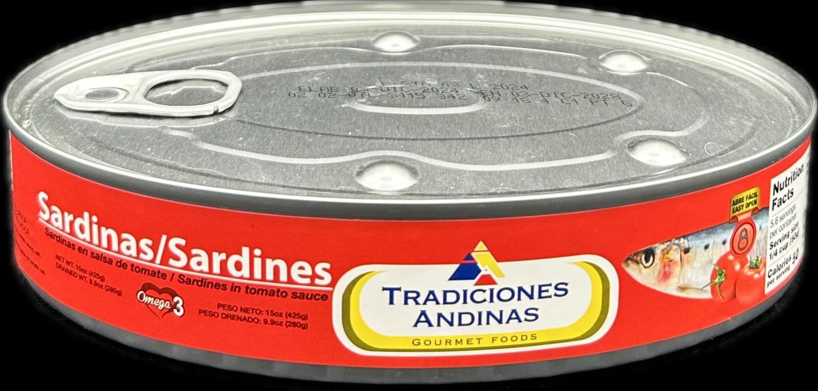 TRADICIONES ANDINAS SARDINES 15oz
