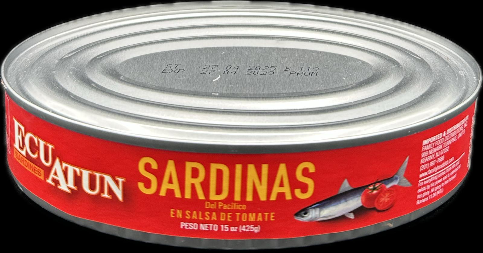 ECUATUN SARDINES 15oz
