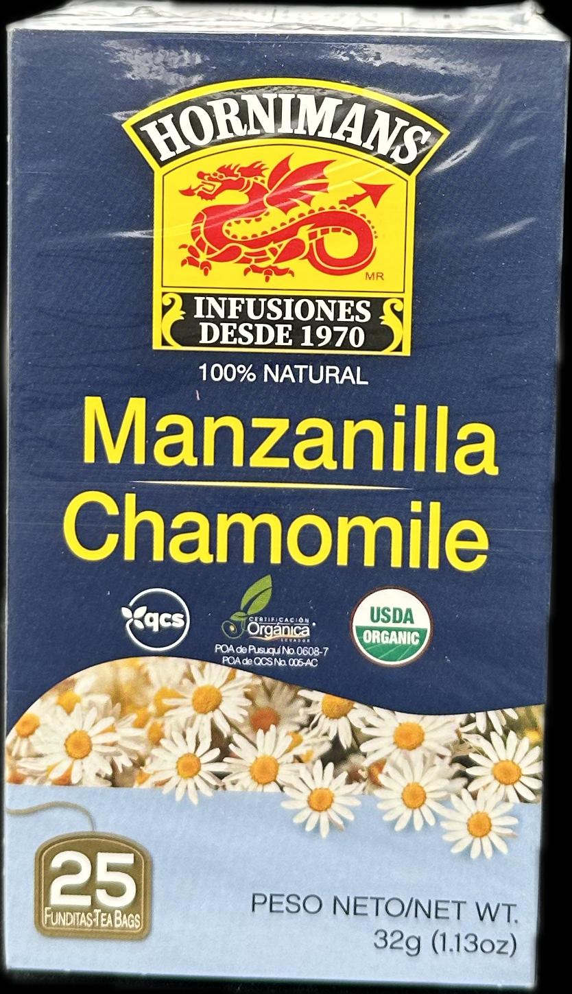 HORNIMANS TÉ MANZANILLA 25pk