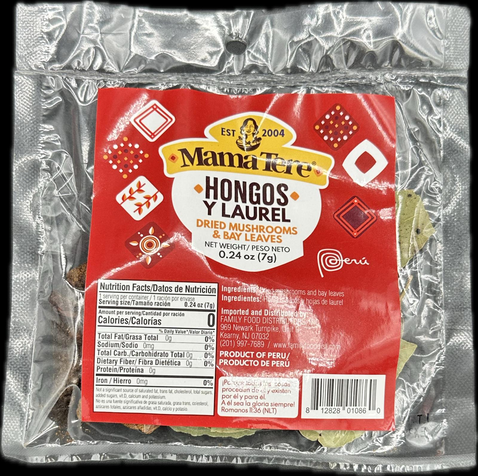 MAMA TERE HONGOS Y LAUREL 0.24oz