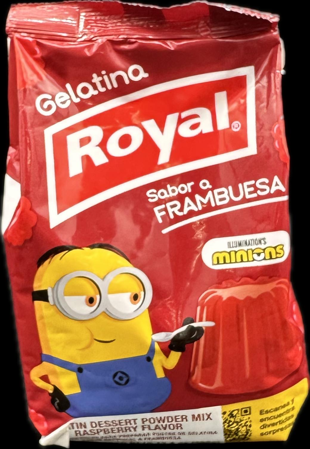 GELATINA ROYAL FRAMBUESA 13.4oz
