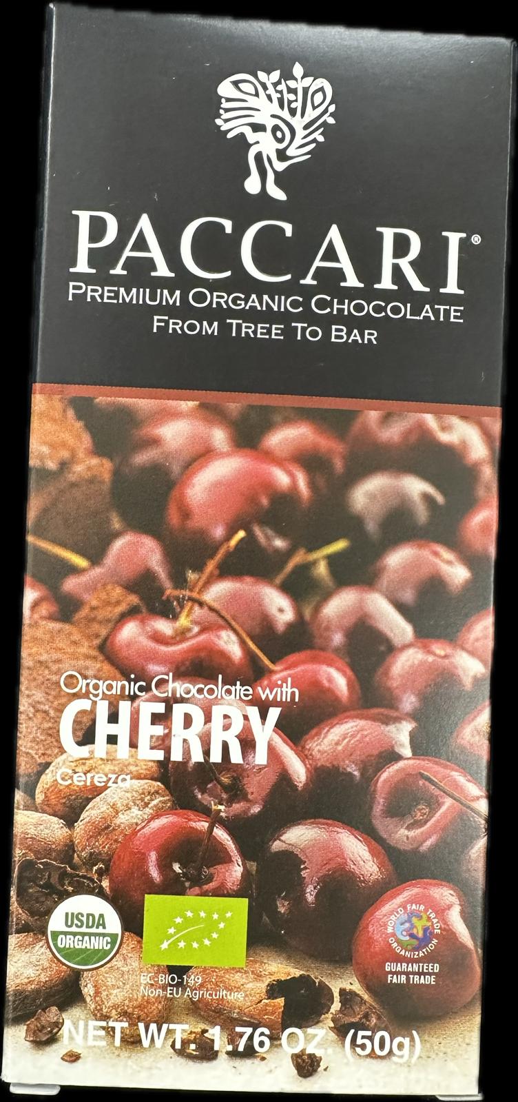 PACCARI CHOCOLATE WITH CHERRY 1.76 OZ