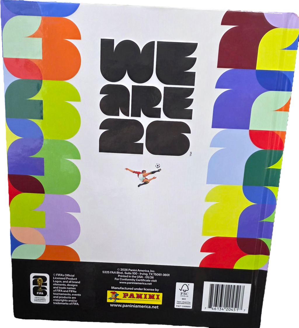 FIFA WORLD CUP 2026 ALBUM HARD PASTE