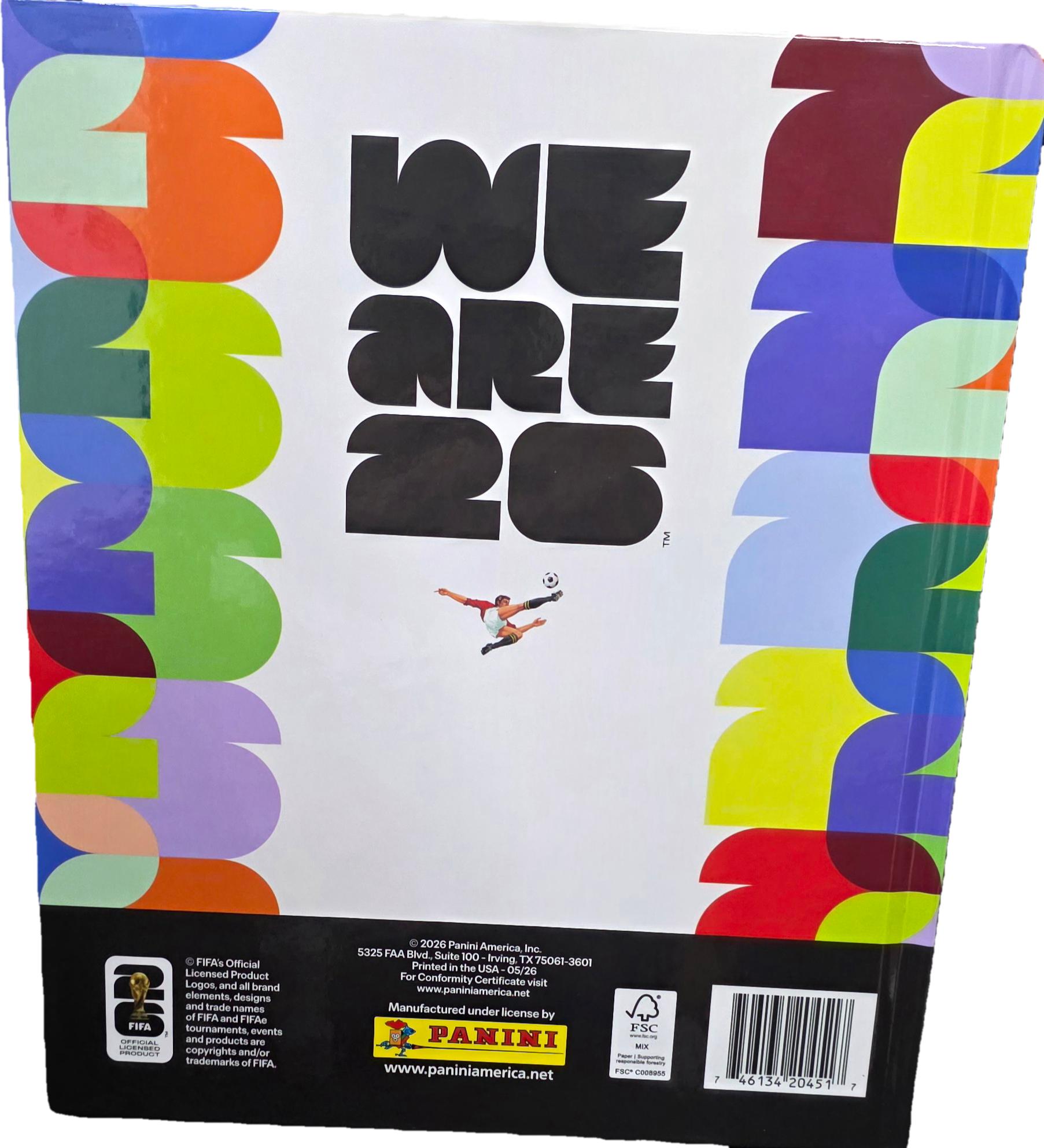 FIFA WORLD CUP 2026 ALBUM HARD PASTE